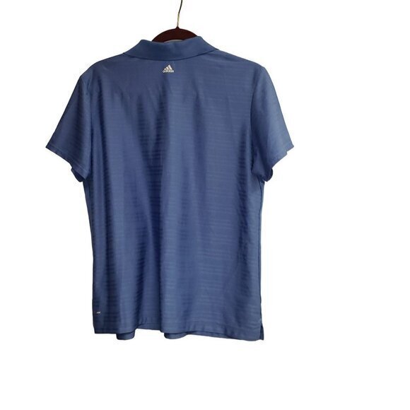 Adidas Climacool Golf Polo Shirt Blue Womens Size‎ XL Pre-Owned - Picture 2 of 13